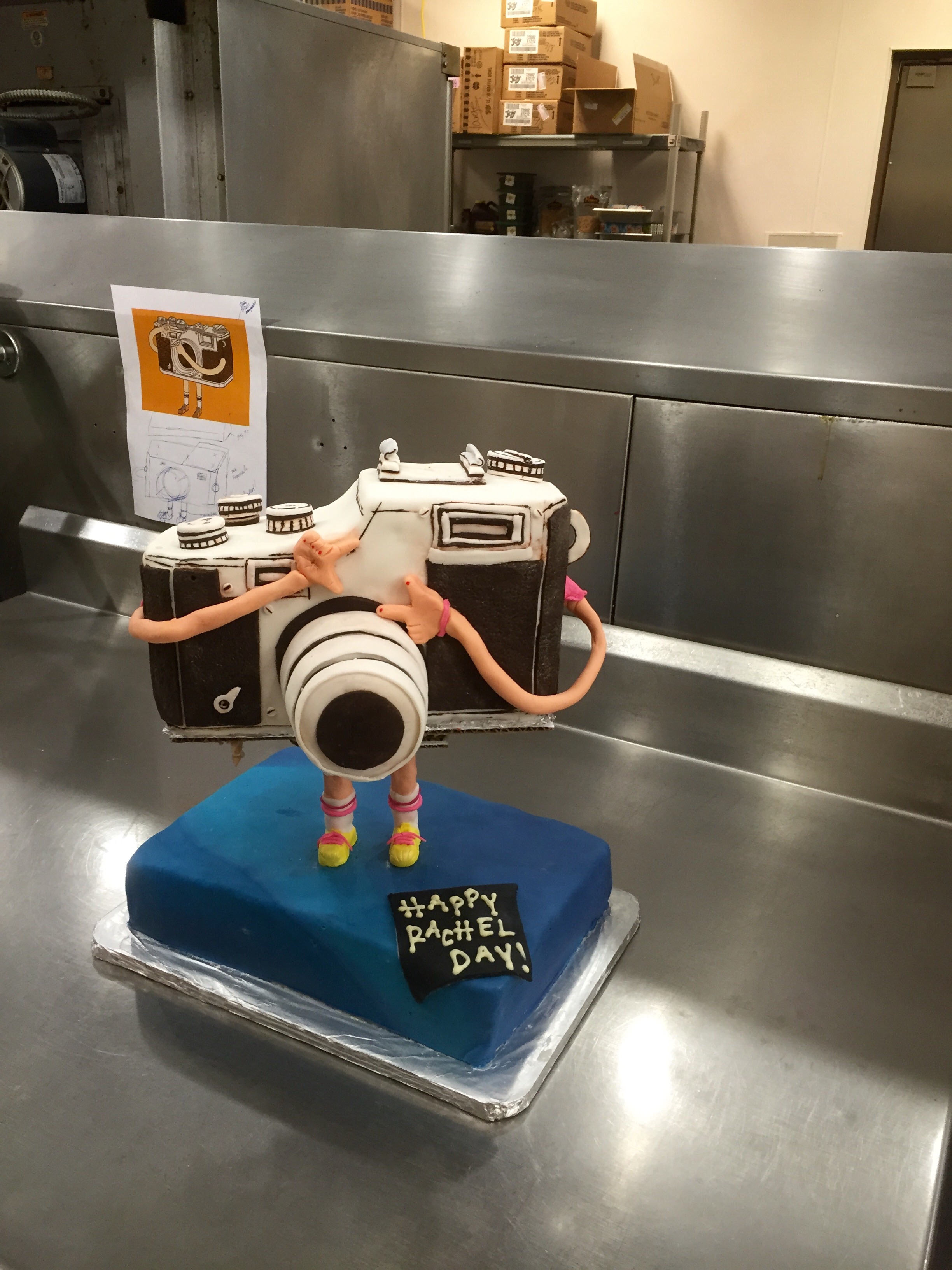 Photographer cake