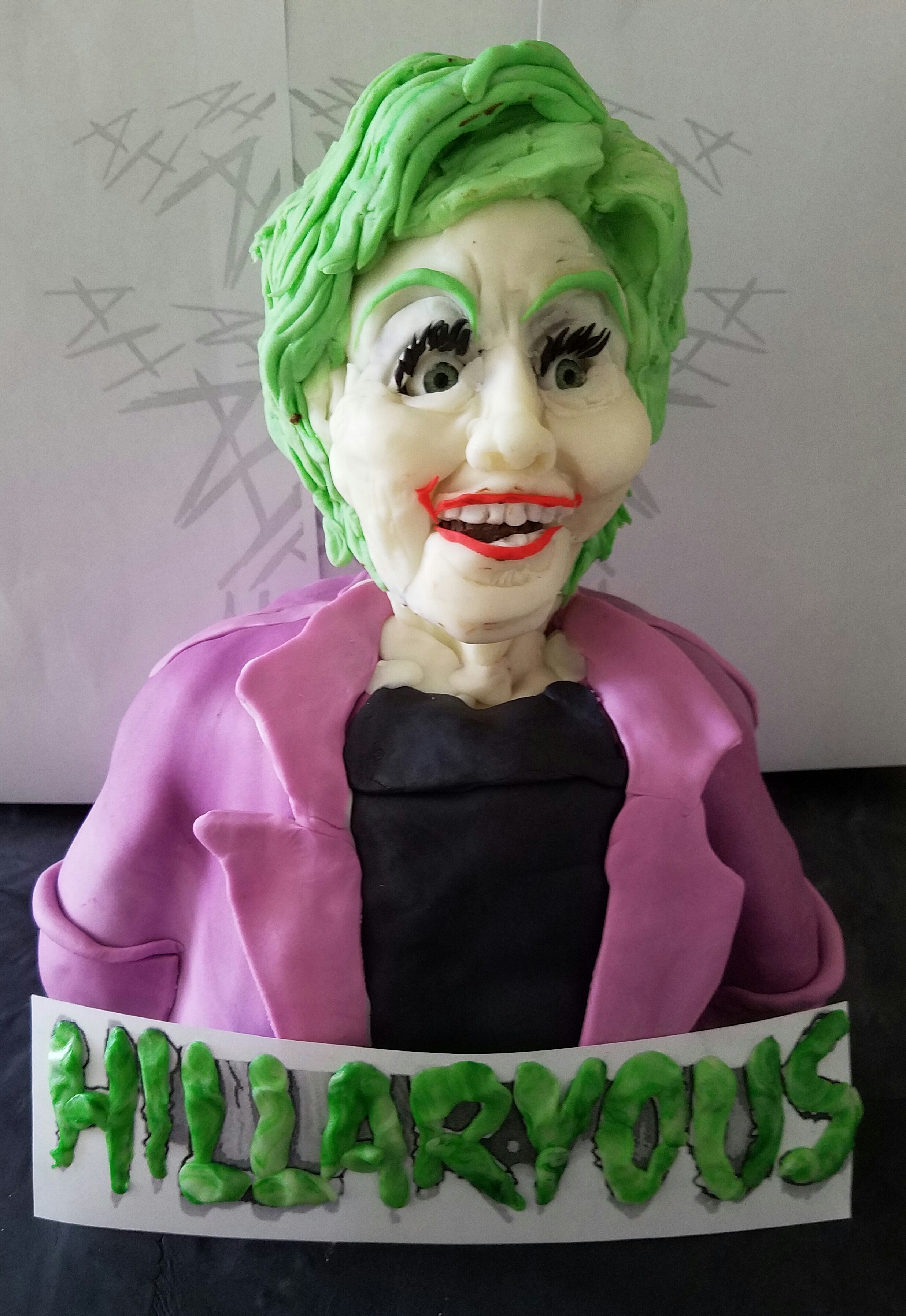 Hillaryous cake
