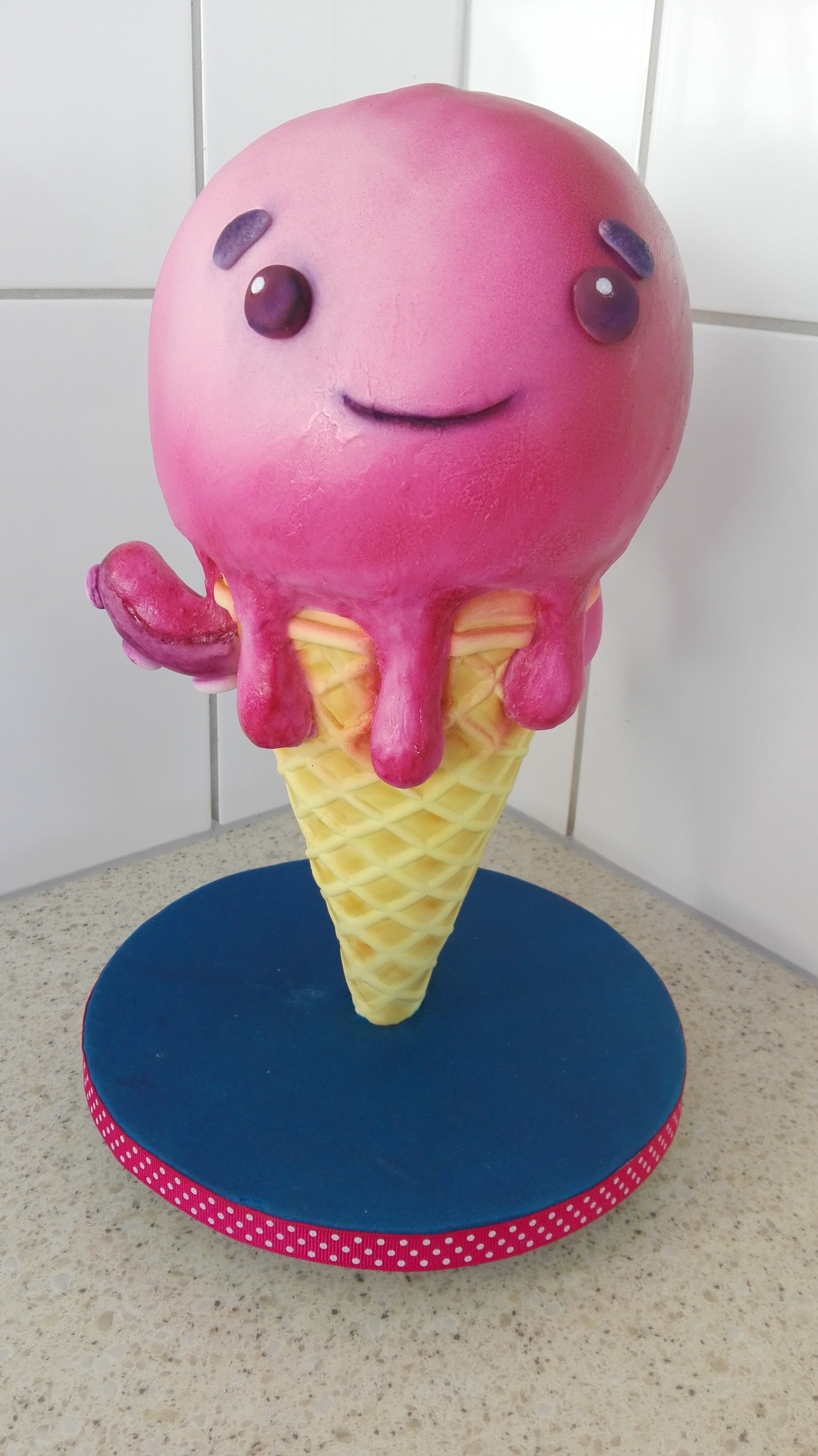 Octopus Icecream cake