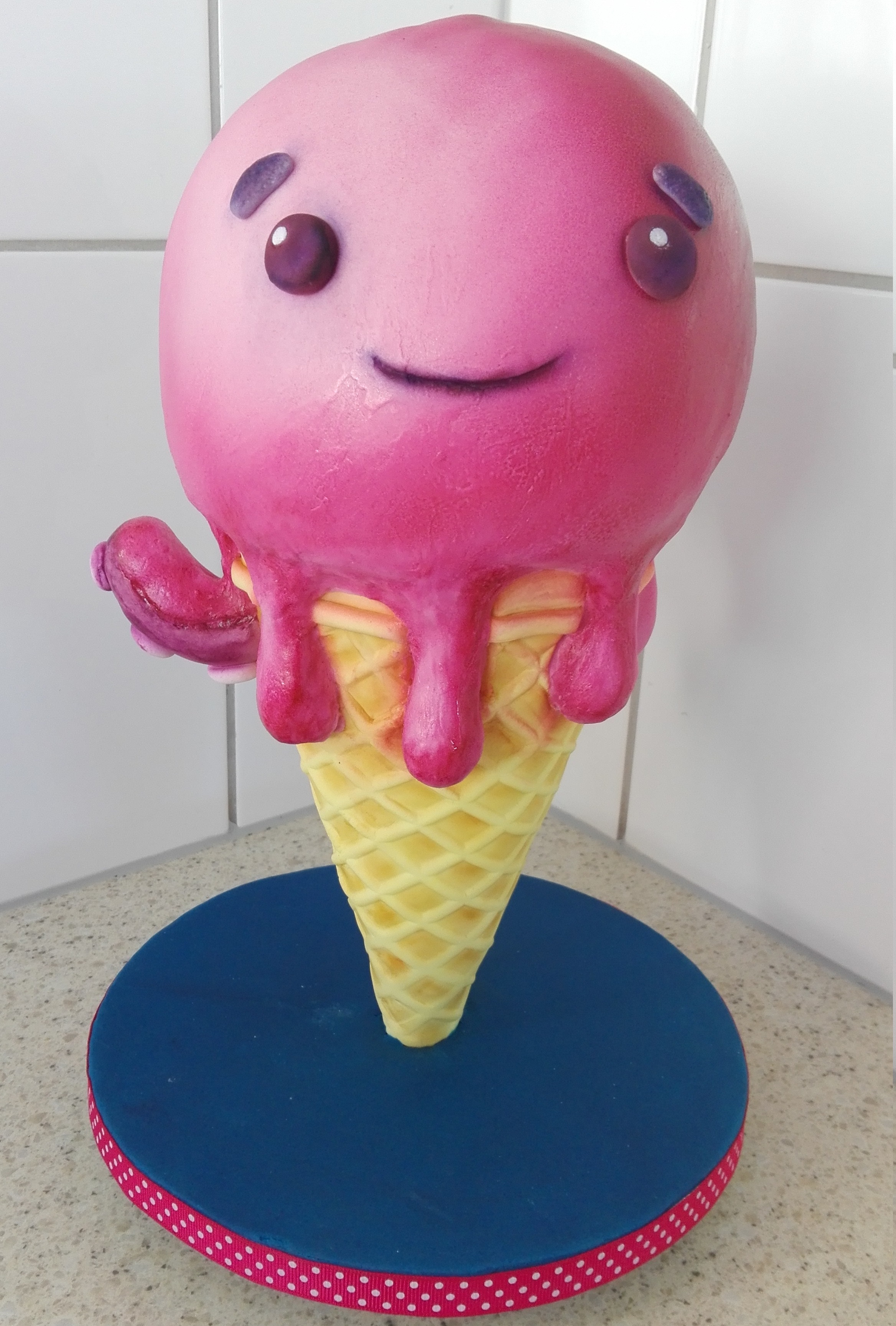 Octopus Icecream cake by Megan Milne