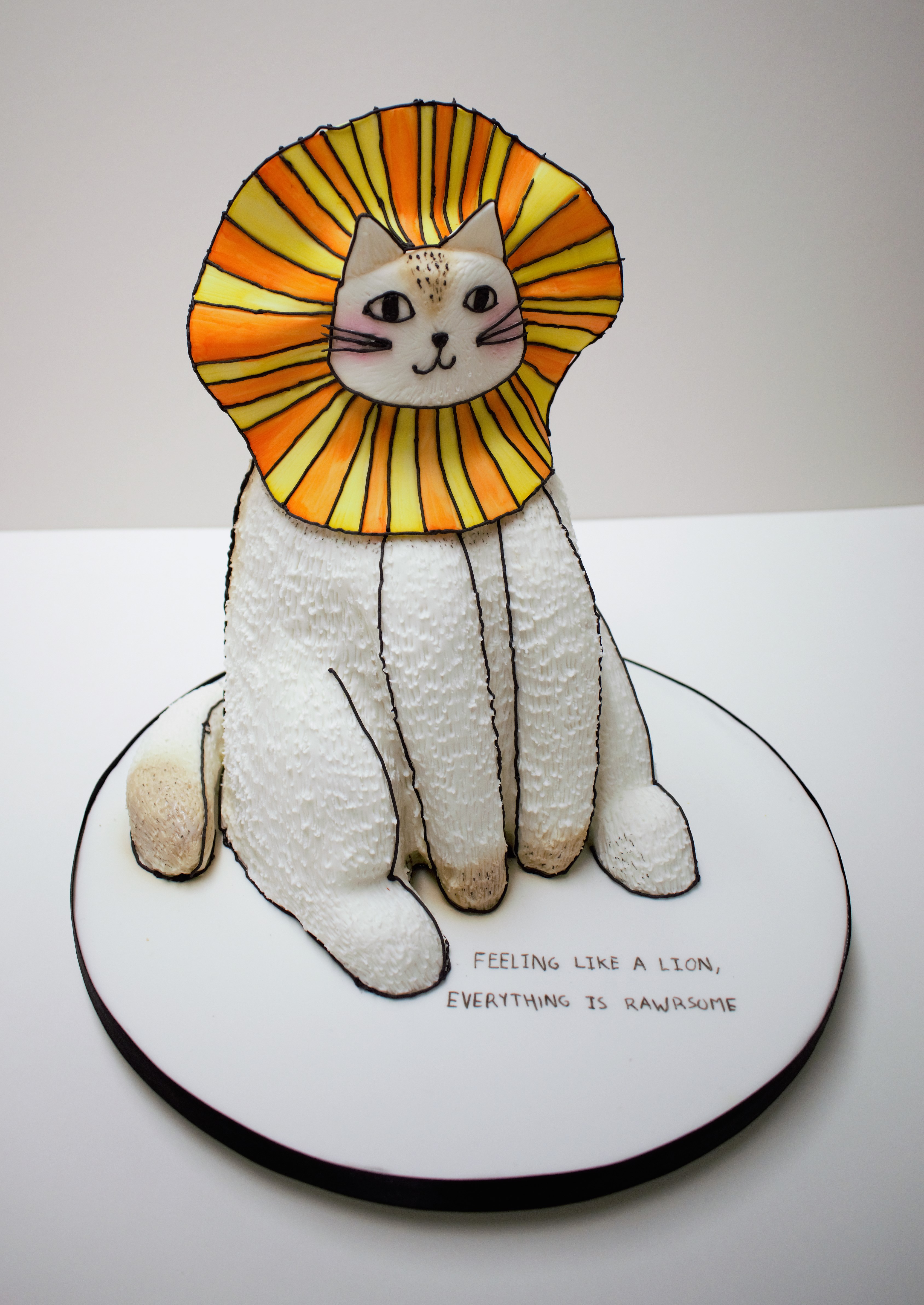 Everything is A-OK cake