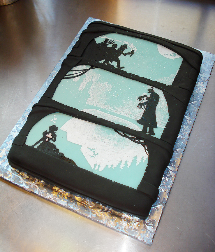 Nosferatu cake